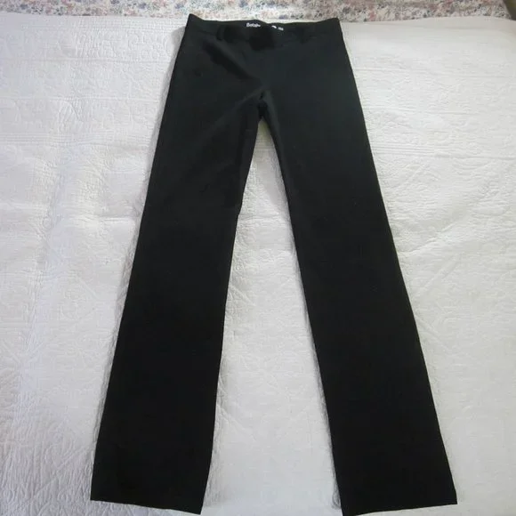 Betabrand Pants S Long Black Straight Leg Yoga - Picture 4 of 6
